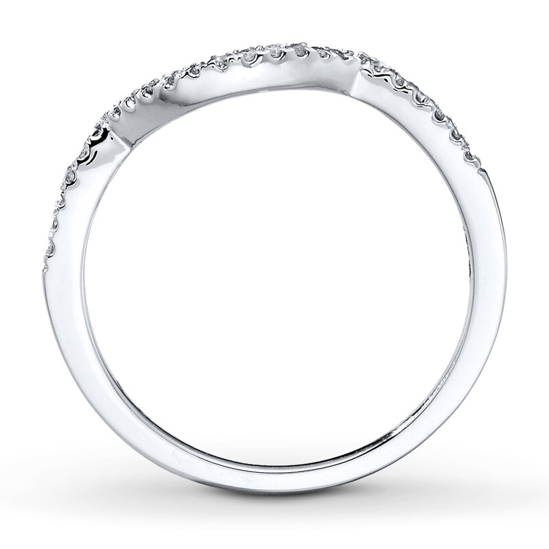 Main Image 2 of Previously Owned Diamond Ring 1/10 ct tw Round 10K White Gold