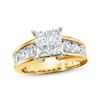 Thumbnail Image 1 of Previously Owned Diamond Engagement Ring 2-1/2 ct tw 14K Yellow Gold