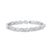 Thumbnail Image 1 of Previously Owned Diamond Bracelet 1/4 carat tw Sterling Silver