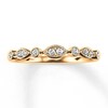 Thumbnail Image 1 of Previously Owned Diamond Anniversary Band 1/10 ct tw Round-cut 10K Yellow Gold Size 4.5