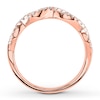 Thumbnail Image 1 of Previously Owned Diamond Anniversary Band 1/4 ct tw Round-cut 10K Rose Gold - Size 5