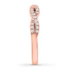 Thumbnail Image 2 of Previously Owned Diamond Anniversary Band 1/4 ct tw Round-cut 10K Rose Gold - Size 5
