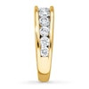 Thumbnail Image 3 of Previously Owned Diamond Wedding Band 1-1/2 ct tw Round-cut 14K Yellow Gold Size 5.75