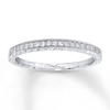 Thumbnail Image 0 of Previously Owned Scott Kay Band 1/10 ct tw Round-cut Diamonds 14K White Gold - Size 5