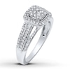 Previously Owned Diamond Ring 1/2 ct tw Round-cut 10K White Gold