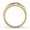 Thumbnail Image 2 of Previously Owned Men's Diamond Band 1/10 ct tw Round-Cut 10K Yellow Gold - Size 5