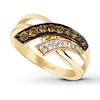 Thumbnail Image 0 of Previously Owned Le Vian Chocolate Diamonds 3/8 ct tw Round-cut Ring 14K Honey Gold - Size 10.75