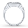 Thumbnail Image 2 of Previously Owned Men's Diamond Ring 2 ct tw Round-cut 14K White Gold Size 12.5