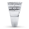 Thumbnail Image 3 of Previously Owned Men's Diamond Ring 2 ct tw Round-cut 14K White Gold Size 12.5