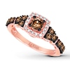 Thumbnail Image 1 of Previously Owned Le Vian Chocolate Diamonds 7/8 ct tw Round-cut Ring 14K Strawberry Gold - Size 5