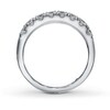 Thumbnail Image 2 of Previously Owned THE LEO Diamond 3/4 ct tw Round-cut Anniversary Band 14K White Gold Size 10