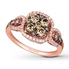Previously Owned Le Vian Chocolate Diamonds 1 ct tw Ring 14K Strawberry Gold