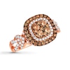 Thumbnail Image 1 of Previously Owned Le Vian Diamond Ring 1 ct tw Round-cut 14K Strawberry Gold Size 4.5