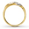Thumbnail Image 2 of Previously Owned Men's Wedding Band 1/4 ct tw Round-cut Diamonds 10K Yellow Gold Size 6.5