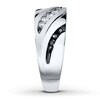 Thumbnail Image 3 of Previously Owned Men's Diamond Wedding Band 1/3 ct tw Round-cut 10K White Gold Size 12