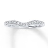 Thumbnail Image 1 of Previously Owned Diamond Anniversary Ring 1/4 ct tw Round-cut 14K White Gold Size 10
