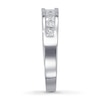 Thumbnail Image 3 of Previously Owned Diamond Anniversary Band 1/2 ct tw Princess-cut 14K White Gold Size 10.5