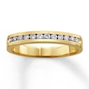 Thumbnail Image 1 of Previously Owned Diamond Anniversary Ring 1/2 ct tw Round 14K Yellow Gold - Size 9
