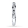 Thumbnail Image 3 of Previously Owned Diamond Anniversary Band 1/2 ct tw Round-cut 10K White Gold - Size 9.5