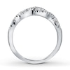 Thumbnail Image 2 of Previously Owned Diamond Band 1/3 ct tw Round-Cut 10K White Gold - Size 9