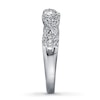 Thumbnail Image 3 of Previously Owned Diamond Band 1/3 ct tw Round-Cut 10K White Gold - Size 9