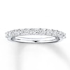 Thumbnail Image 0 of Previously Owned Diamond Anniversary Band 5/8 ct tw Round-cut 18K White Gold - Size 9.75