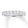 Thumbnail Image 1 of Previously Owned Diamond Wedding Band 1 ct tw Round-cut 14K White Gold Size 4