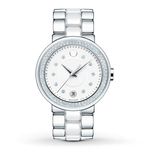 Previously Owned Movado Women's Watch Cerena Diamond 0606625