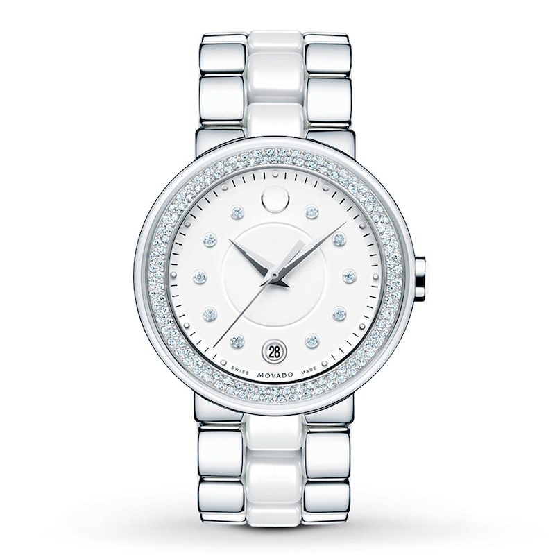 Main Image 1 of Previously Owned Movado Women's Watch Cerena Diamond 0606625