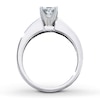 Thumbnail Image 2 of Previously Owned Diamond Engagement Ring 1-1/4 ct tw Princess-cut 14K White Gold Size 10