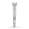 Thumbnail Image 3 of Previously Owned Diamond Engagement Ring 1-1/4 ct tw Princess-cut 14K White Gold Size 10