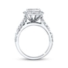 Thumbnail Image 3 of Previously Owned Diamond Engagement Ring 3 ct tw 14K White Gold - Size 4.5