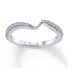 Thumbnail Image 1 of Previously Owned Ever Us Band 1/4 ct tw Round-cut Diamonds 14K White Gold - Size 10