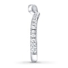 Thumbnail Image 4 of Previously Owned Ever Us Band 1/4 ct tw Round-cut Diamonds 14K White Gold - Size 10
