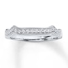 Thumbnail Image 1 of Previously Owned Diamond Wedding Band 1/6 ct tw Round-cut 14K White Gold Size 11