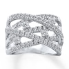 Thumbnail Image 1 of Previously Owned Ring 1 ct tw Diamonds 14K White Gold Size 9.25
