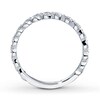 Thumbnail Image 2 of Previously Owned Previously Owned Wedding Ring 1/10 ct tw Round-cut Diamonds 14K White Gold - Size 4.75
