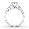 Thumbnail Image 2 of Previously Owned Ring 1/4 ct tw Round-cut Diamonds 10K White Gold Size 4.25