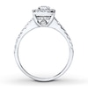 Thumbnail Image 2 of Previously Owned Diamond Engagement Ring 5/8 ct tw Round-cut 14K White Gold Size 3.5