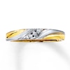Thumbnail Image 1 of Previously Owned Diamond Accent Wedding Band Round-Cut 10K Yellow Gold Size 9.25