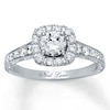 Thumbnail Image 1 of Previously Owned Neil Lane Engagement Ring 1-1/6 ct tw Round-cut Diamonds 14K White Gold - Size 5