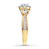 Thumbnail Image 3 of Previously Owned Diamond Engagement Ring 1 ct tw Round-cut 14K Yellow Gold Size 8.25