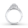 Thumbnail Image 2 of Previously Owned Neil Lane Engagement Ring 7/8 ct tw Round-cut Diamonds 14K White Gold Size 9.5
