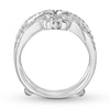Thumbnail Image 2 of Previously Owned Diamond Insert Ring 1/2 ct tw Round-cut 14K White Gold Size 10.5
