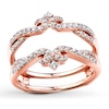 Thumbnail Image 0 of Previously Owned Diamond Enhancer Ring 1/2 ct tw Round-cut 14K Rose Gold - Size 4.75