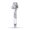 Thumbnail Image 3 of Previously Owned 3-Stone Diamond Ring 1/3 ct tw Round-cut 10K White Gold Size 5