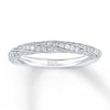 Thumbnail Image 1 of Previously Owned Angel Sanchez 1/2 ct tw Round-cut Diamonds 14K Gold Wedding Band - Size 7.5