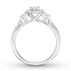 Thumbnail Image 2 of Previously Owned Diamond Engagement Ring 7/8 ct tw Round-cut 14K White Gold - Size 5.5