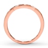Thumbnail Image 2 of Previously Owned Diamond Wedding Band 1/4 ct tw Round-cut 14K Rose Gold