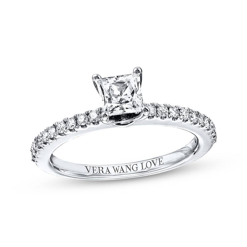 Main Image 1 of Previously Owned Diamond Ring 5/8 ct tw Diamonds 14K White Gold